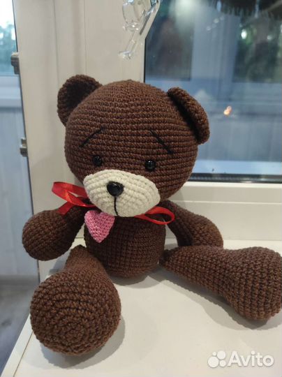Плюшевый медведь ручная работа