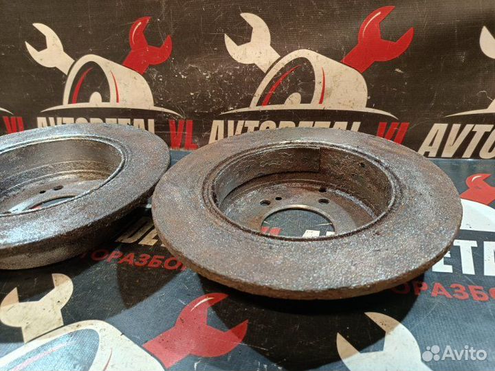 Диски тормозные задние Kia Carens минивэн G4KA