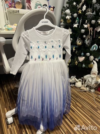 Платье эльзы 98 104