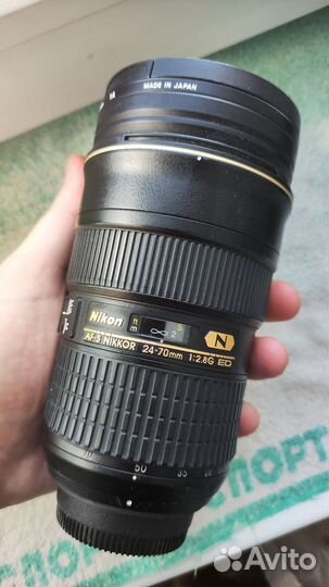 Объектив nikon 24 70 2.8