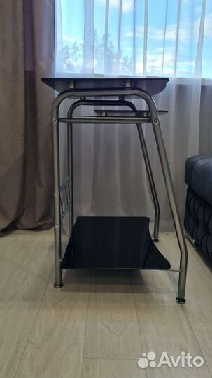 Компьютерный стол стеклянный бу