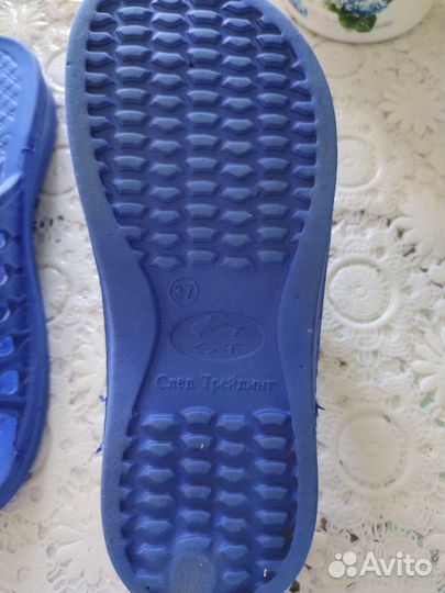 Сланцы для бассейна,36-37 раз. Д/ мальчика