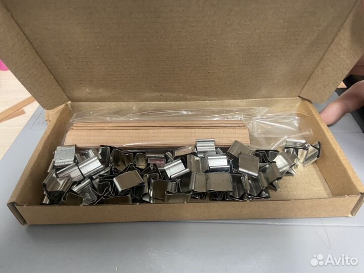 Деревянный фитиль с держателем для свечей