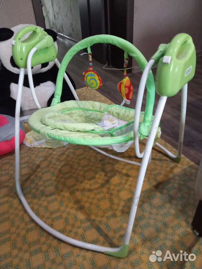 Детские электронные качели