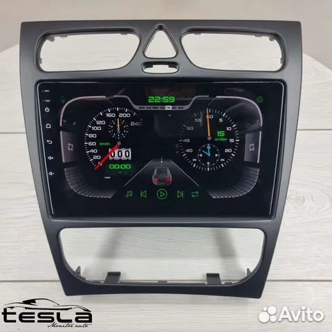 Магнитола Mercedes w203 и w463 Гелик android 10