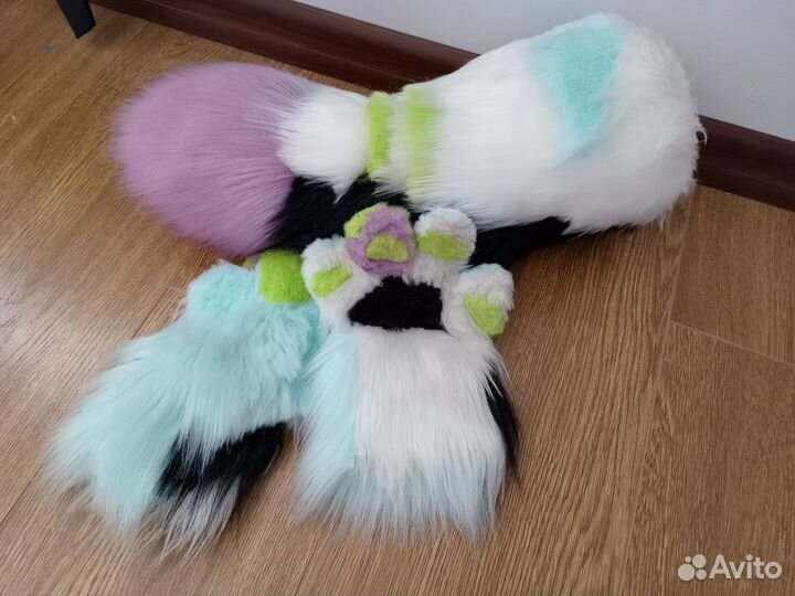 Фурчатки, хвост, аксессуары для фурьсьюта