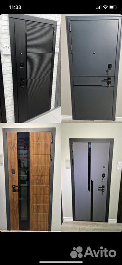 Дверь входная металлическая