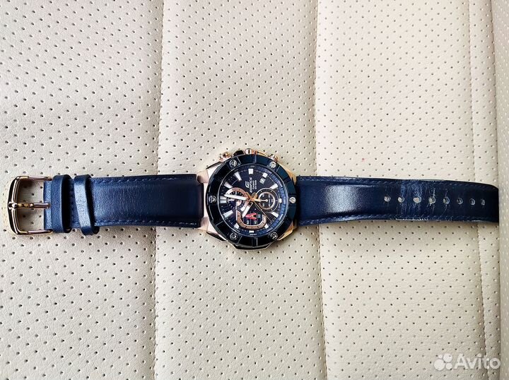 Наручные часы casio EFR-569BL-2A, цвет синий
