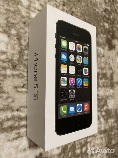 Коробка от iPhone 5S