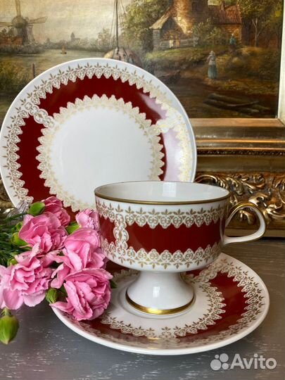 Чайное трио Lichte Porzellan Fine China