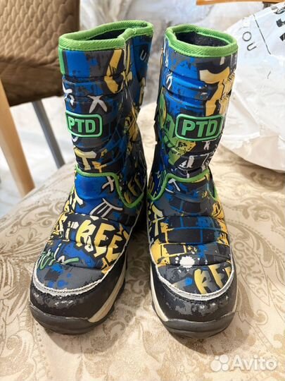 Сапоги зимние для мальчика