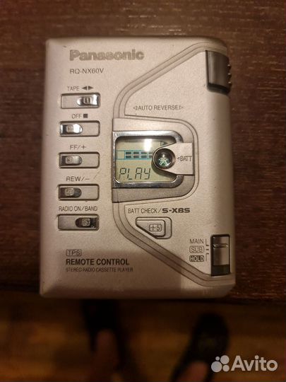 Кассетный плеер Panasonic RQ-NX 60 V