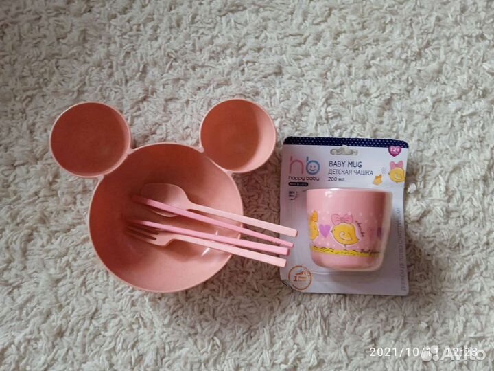 Кружка тарелка