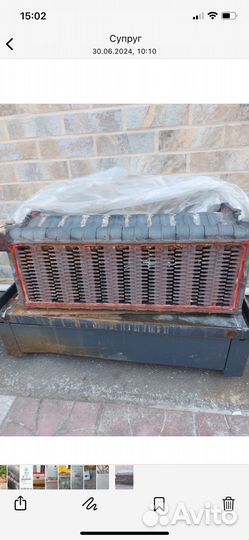 Теплообменник для газового котла vitogas 050 левая