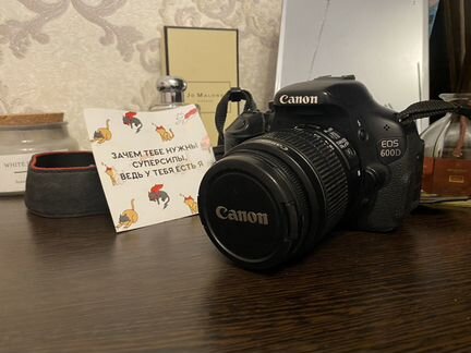 Зеркальный фотоаппарат canon 600d