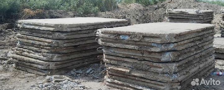 Плиты дорожные 3Х1.5м 1 сорт