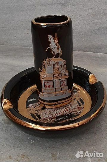 Пепельница и подставка для зажигалки