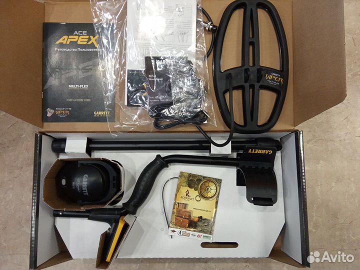 Металлоискатель Garrett Apex +уши MS-3 MS-3 Z-Lуnк