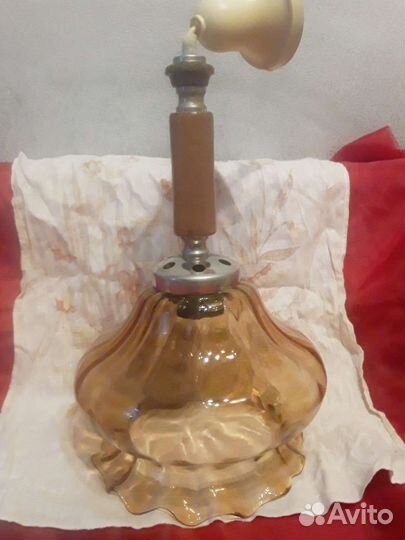 Светильник потолочный винтаж чехословакия