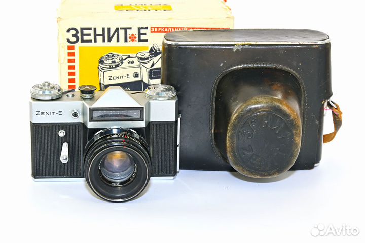 Зенит Е Экспортный зеркальный фотоаппарат СССР