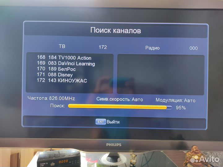 Тв-приставка Tiger T2 iptv (DVB-T2&DVB-C)