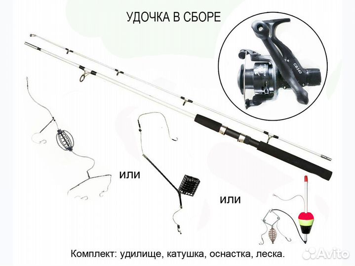 Удочка или удочка в сборе
