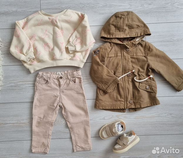 Одежда пакетом zara 80р