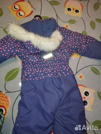 Зимний комбинезон для девочки 110