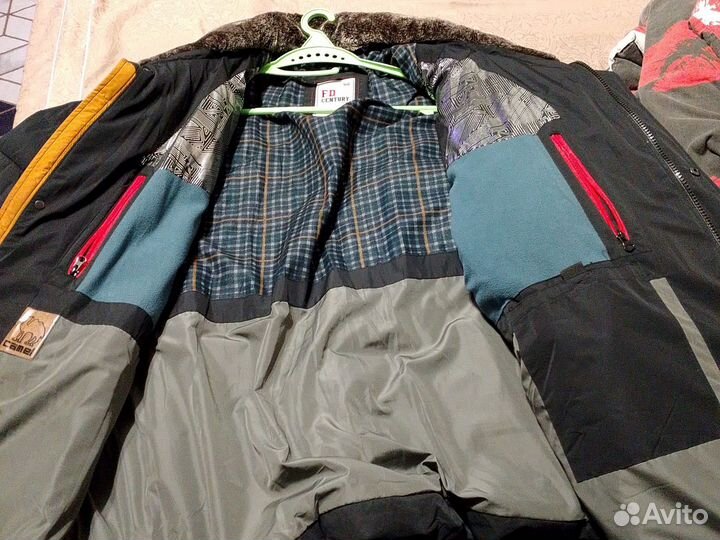 Пуховик зимний мужской