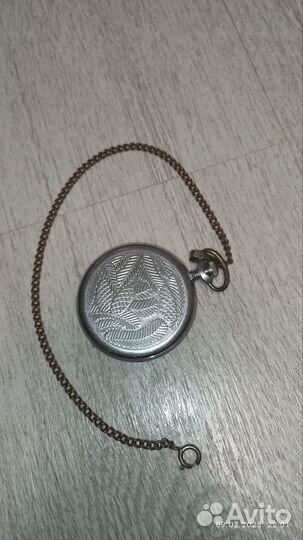 Часы карманные молния глухарь