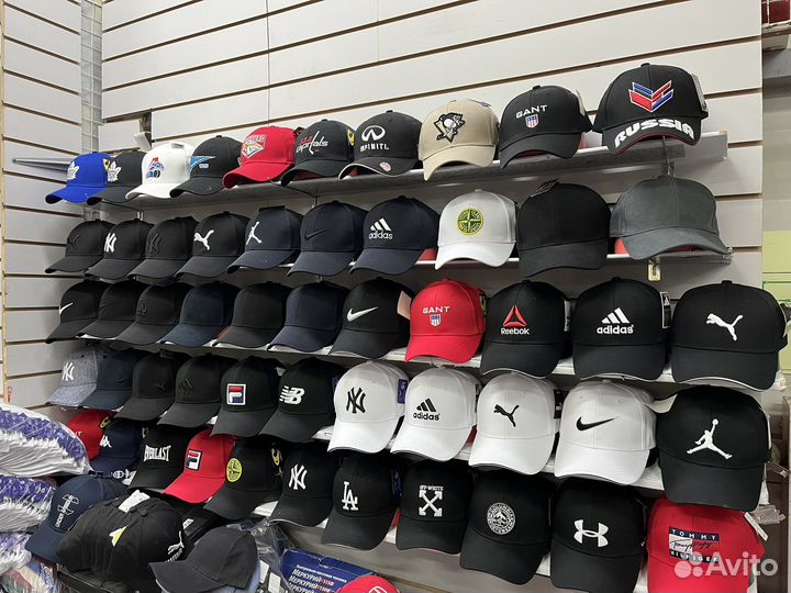 Кепка бейсболка мужская Nike Adidas puma