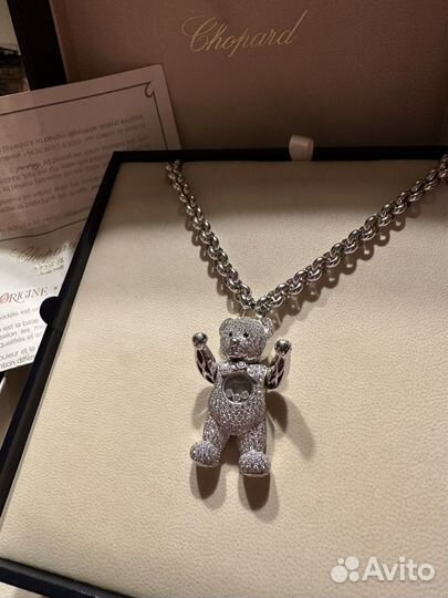 Подвеска Chopard Teddy bear Мишка 750 оригинал зол