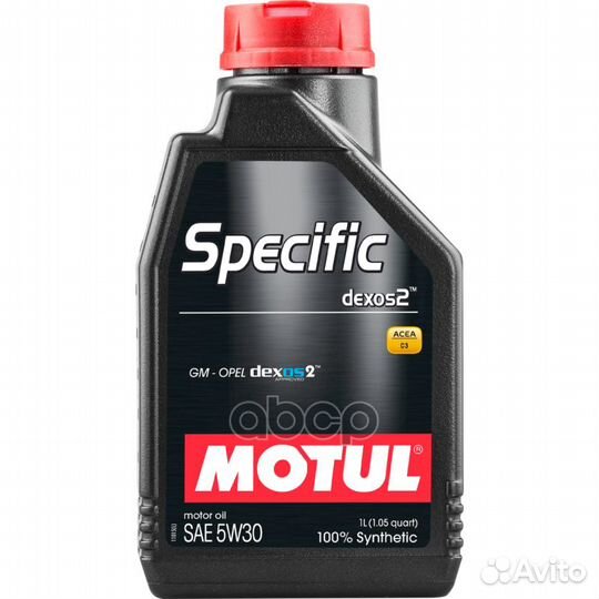 Масло 5W30 Specific Dexos2 1л 5W30 motul