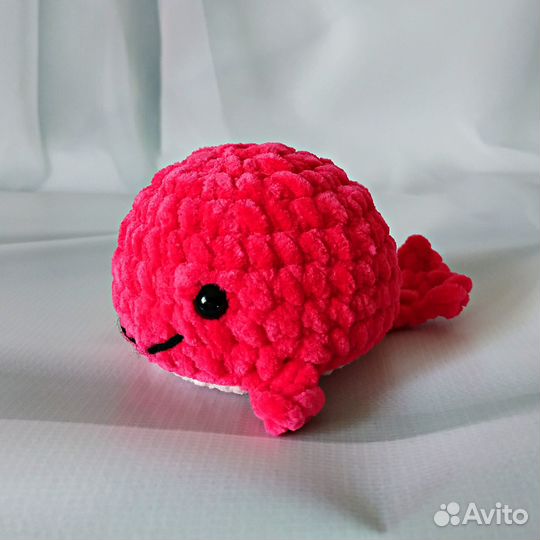 Вязаная игрушка брелок трансформер 