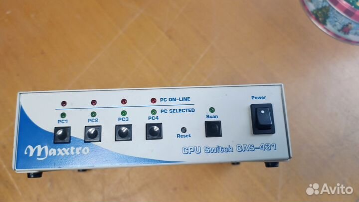 Maxxtro cpu switch cas-431