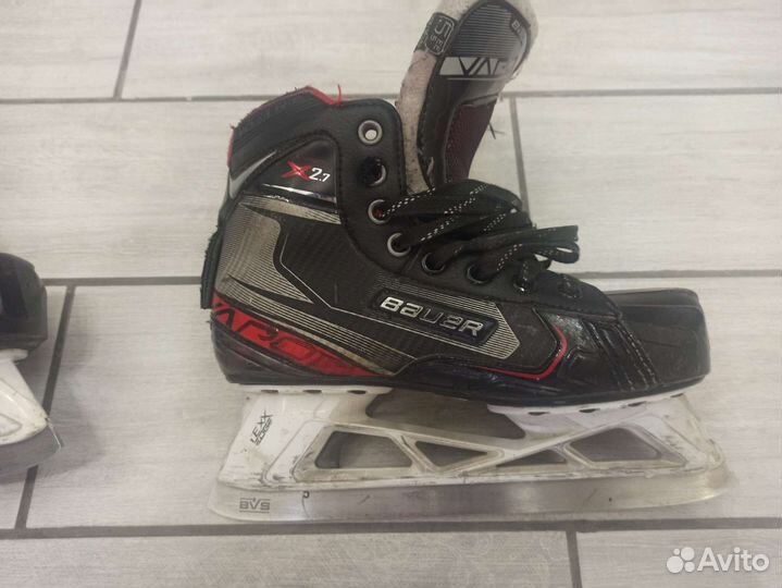 Коньки хоккейные вратарские bauer x2.7 5.5ee
