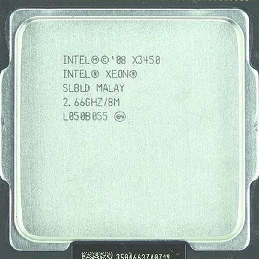 [X3450] Xeon 3.2ghz 8m 4 Ядра 8 Потоков Lga1156 X3450
