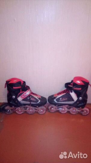 Роликовые коньки размер 34-37