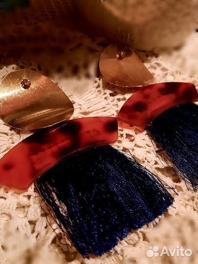 Серьги в стиле Paul Poiret