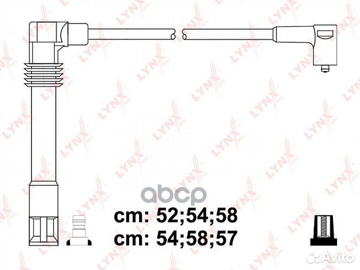 Комплект высоковольтных проводов SPE8035 lynxauto