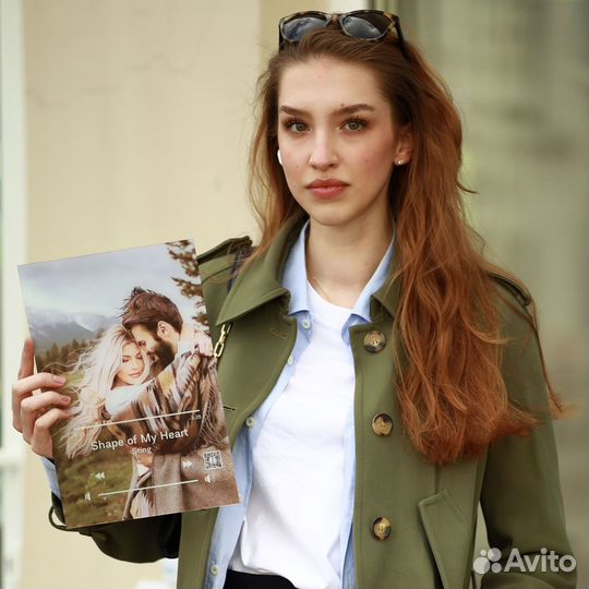 Витраж с фото / Подарок