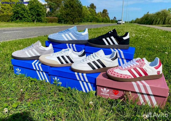 Кроссовки Adidas Spezial Samba (Арт.78395)