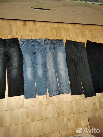 Вещи пакетом на мальчика 122 128