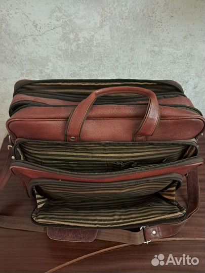 Сумка портфель натуральная кожа