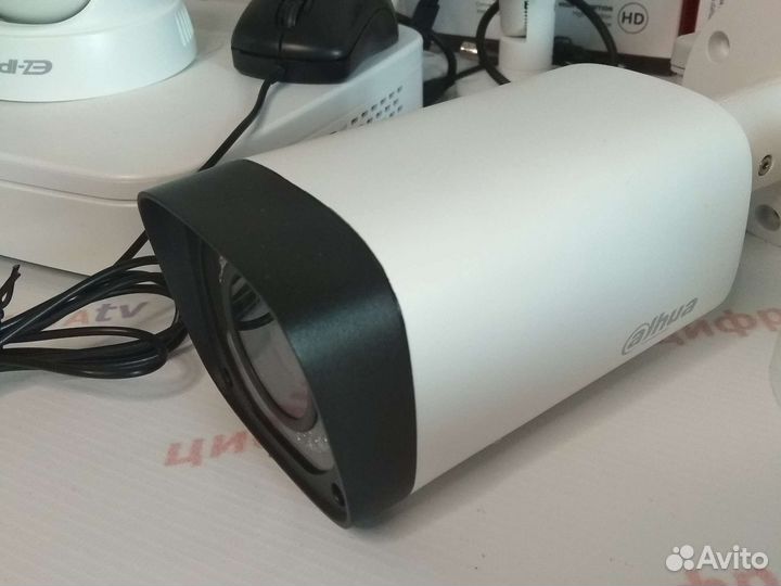 Видеонаблюдение 4Мп Dahua 14 камер IP варио