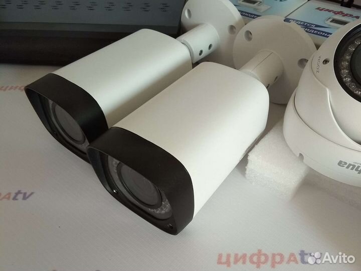 Видеонаблюдение 4Мп Dahua 12 камер варио Dahua