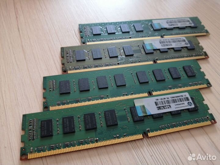 Оперативная память DDR3 по 2GB 1333