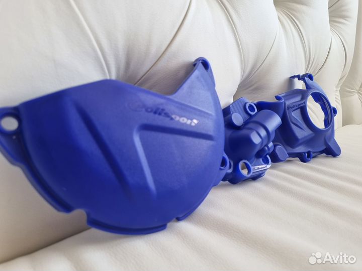 3aщита кpышeк двигателя Polisport Yamaha WR/YZ450F