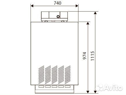 Buderus Logano G234-38 WS (RU TOP) напольный газов