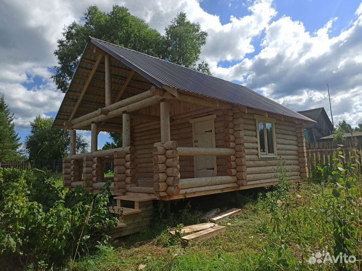 Срубы бань из Костромы с установкой